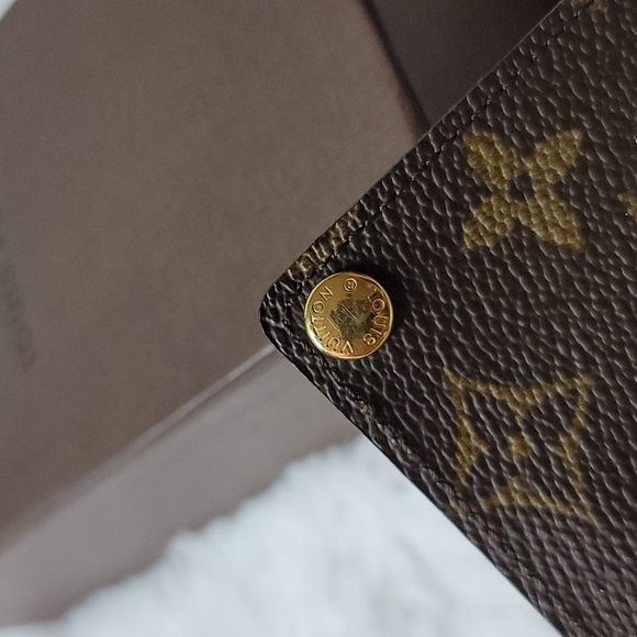 100% Original LOUIS VUITTON Monogram Card Holder Wallet - Picture 6 of 8